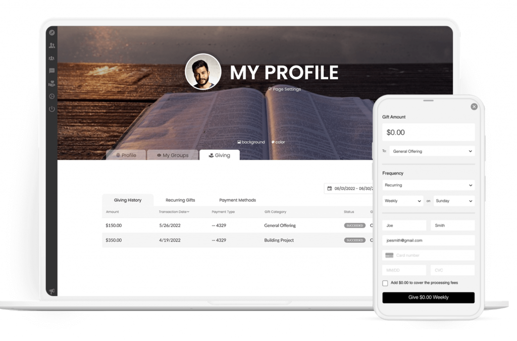 church online giving platform